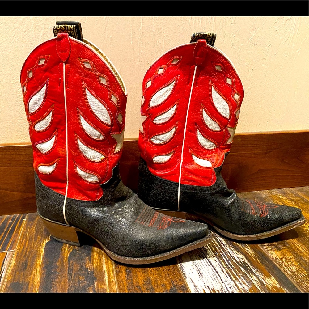 Retro Justin cowboy boots